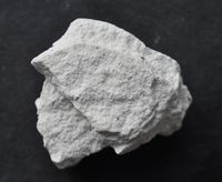 Closeup shot of the white stone